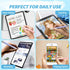 Universal Stylus Pens for Touch Screens (2 Pcs), High Sensitivity Fiber Tips, Compatible with Apple/iPhone/iPad/iOS/Android/Samsung Tablets and Al...