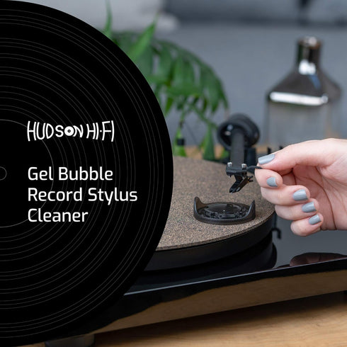 Turntable Stylus Cleaning Gel - Anti-Static & Zero-Dust LP Cartridge Needle Cleaner for Turntable - Easy to Use Gel Bubble Stylus Cleaner for Reco...