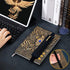 Vintage Phoenix Embossed Leather Notebook Travel Journal Daily Notebook Office Notebook,with Black Ballpoint Pen and Pen Sleeve.Antique Handmade,H...