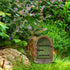 3Pcs Green Fairy Door Wooden Miniature Fairy Garden Doors Outdoor Mini Fairy Gnome House Accessories for Tree Trunk Ornaments Garden Miniatures,Ga...