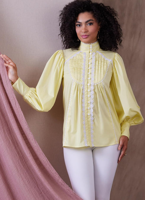 Vogue Misses' Loose-Fitting Top Sewing Pattern Packet, Design Code V1939, Sizes 8-10-12-14-16...
