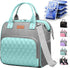 Women's Insulated Lunch Bag, Green, 10Lx6.6Wx9.5H in...