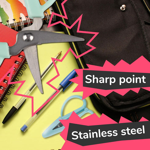 JubileeYarn Tiny Traveler Scissors - Portable Mini Airplane Snips - Assortment - 3 Pairs...