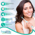 Compatible Oral-B Electric Toothbrush Ortho and Power Tip Bristle Replacement Head - 8-Pack | Braces Brush Heads with Dupont Bristles | Interproxi...
