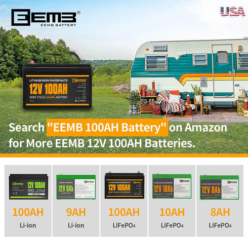EEMB Lithium Polymer Battery 3.7V 280mAh 562030 Lipo Rechargeable Battery Pack with Wire Molex Connector for Dashcam Bluetooth Speaker - Confirm D...