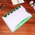 2pcs Dry Erase Music Lap White Board Erasable Writing Staff Write Musical Notes Double Sided Whiteboard Teaching Practice Board White 28.4x21x0.1c...