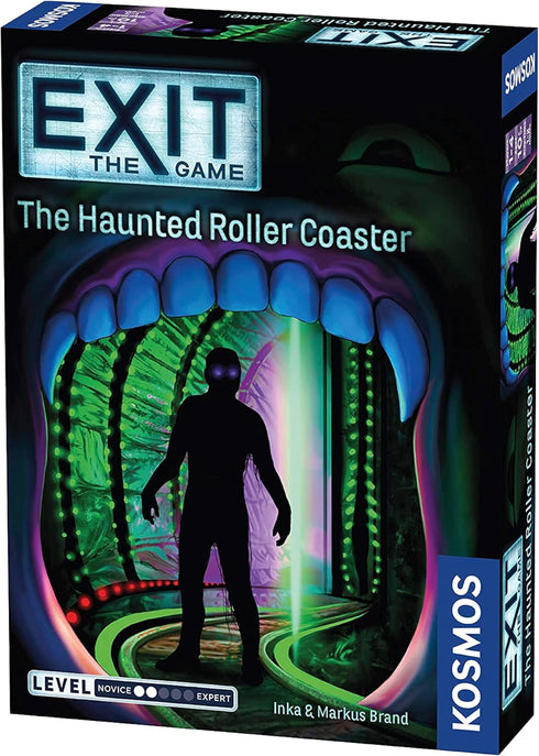 Exit: The Haunted Roller Coaster | Exit: The Game - A Kosmos Game from Thames & Kosmos | Family-Friendly, Card-Based at-Home Escape Room Experienc...