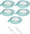 7-Piece Adult Nasal Cannula Set - 7ft Oxygen Cannulas with Standard Connectors, Includes 5 Cannulas and 2 Tubing Connectors Medical Sales Supply...