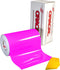 ORACAL 6510 Fluorescent Hot Pink Cast Vinyl Wrap 12" x 30" Roll for Cricut, Silhouette & Cameo Including Hard Yellow Detailer Squeegee (2 Roll Pac...