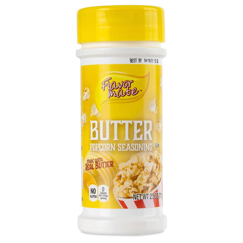 Flavor Mate Popcorn Seasoning 2.5 OZ Variety Pack, 5 Count...