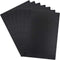 Similane 6 Pcs Cross Stitch Aida Cloth Embroidery Cloth Cross-Stitch Fabric 14 Count Black Aida Easy to use Embroidery Patterns Pictures 12 by 18-...