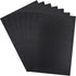 Similane 6 Pcs Cross Stitch Aida Cloth Embroidery Cloth Cross-Stitch Fabric 14 Count Black Aida Easy to use Embroidery Patterns Pictures 12 by 18-...