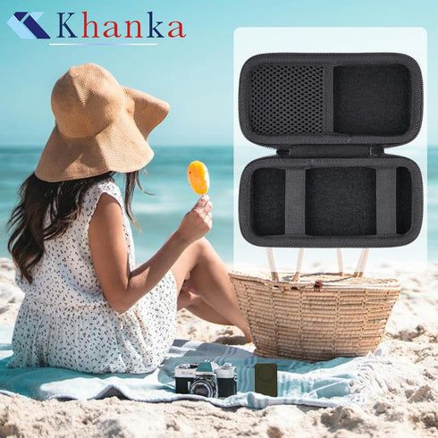 khanka Hard Travel Case Replacement for Anker MagGo 6600mAh/10000mAh Power Bank,Qi2 Certified 15W Ultra-Fast MagSafe-Compatible Portable Charger,C...