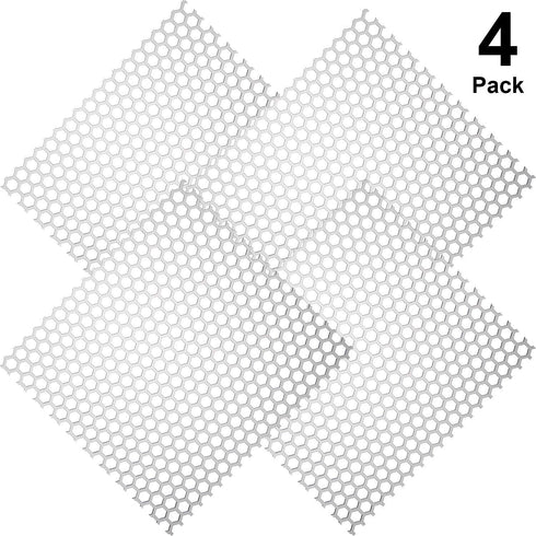 Trolleyshop 4pcs/Pack Dryer Vent Grill Bird Guards, Bathroom Exhaust Vent Bird Guards Dryer Vent Covers Inserts Stop Bird Nesting 3 Inch to 8 Inch...