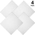 Trolleyshop 4pcs/Pack Dryer Vent Grill Bird Guards, Bathroom Exhaust Vent Bird Guards Dryer Vent Covers Inserts Stop Bird Nesting 3 Inch to 8 Inch...