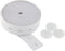 Flat Sewing Band Spool with Buttonholes, Elastic Stretchable, Ideal for DIY Waistbands and Necklines (White, 3/4 inch × 3 Yards)...