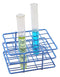 EISCO Blue Epoxy Coated Steel Wire Test Tube Rack, 20 Holes, Outer Diameter Permitted of Tubes 18-20mm or Less, 4 X 5 Format...