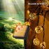 Solar String Lights for Outside, 9.8FT 20LED Outdoor Solar String Lights with 8 Mode, Moroccan Solar Fairy Lights, Waterproof Globe Solar Twinkle ...