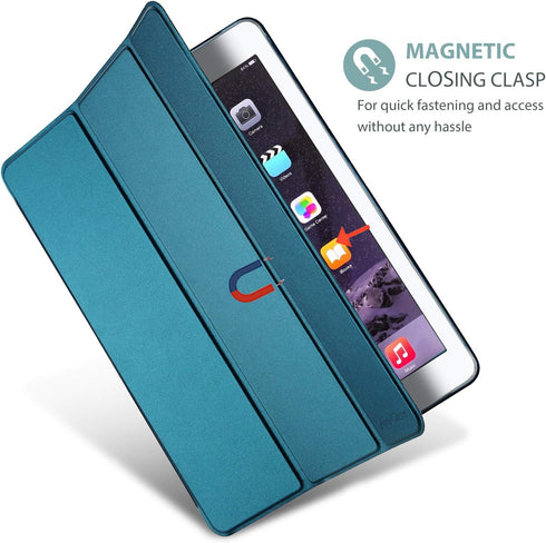 ProCase Smart Case for iPad Air 2 2014, Ultra Slim Lightweight Stand Protective Case Shell with Translucent Frosted Back Cover for iPad Air 2nd (A...
