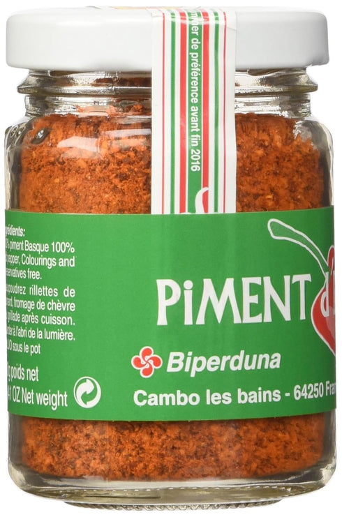 Piment d'Espelette - Red Chili Pepper Powder from France 1.41oz...