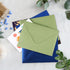 50 Pack 5x7 Envelopes,A7 Invitation envelopes V Flag 5.25 x 7 .25 for 5x7 Cards,Ideal for Invitations,Weddings,Parties,Greeting Cards,Photos(Sage ...