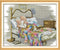 CROSSDECOR Stamped Cross Stitch Kits Full Range of Patterns Embroidery Starter Kits for Beginners? Printed Cross-Stitch Sets for Home Decor DIY 14...