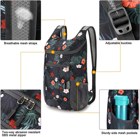 G4Free Small 11 L Foldable Ultralight Backpack for Travel, Camping, Sports, Cycling, Men and Women...