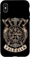 iPhone X/XS Viking Vegvisir Valhalla Norse Mythology Case...