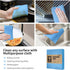 10 Pack Swedish DishCloths for Kitchen-Reusable Paper Towels Washable- Eco Friendly Cellulose Sponge Microfiber Dish Cloths-Absorbent and No Odor ...
