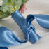 MEEDEE Smoke Blue Satin Ribbon Lux Double Faced Satin Ribbon 3 Inch Dusty Blue Ribbon Ribbon by 10 Yards Smoke Blue Ribbon for Crafts, Christmas T...
