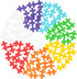 PLUS PLUS - 70 Piece Rainbow Mix - Construction Building Stem/Steam Toy, Interlocking Mini Puzzle Blocks for Kids, Open Play Tube...