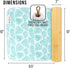 Reusable Paper Towels - Pack of Paperless & Washable Towels, 100% Cotton, Highly Absorbent, and Built to Last, Kitchen Dish Cloth Alternative (Pas...