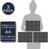 3 Sheets Self-Adhesive Roof Tiles and Shingles for Dollhouses Scale 1:12 (Roof shingles slate)...