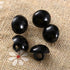 dophee 100Pcs Black Plastic Safety Eyes, DIY Craft Eyes Type Mushroom Domed Round Buttons Sewing Shank for Bear Amigurumi Crochet Puppet Plush Stu...