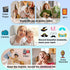 PTHTECHUS Smart Watch,SmartWatch for Kids Girls Audio Stories Kids Smart Watches Ages 4-12,18 Puzzle Games Kids Watch with 2 Camera Video Music Pl...