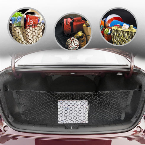 Envelope Style Trunk Cargo Net for HONDA ACCORD SEDAN 4-DOOR 2013 14 15 16 17 2018 2019 2020 2021...