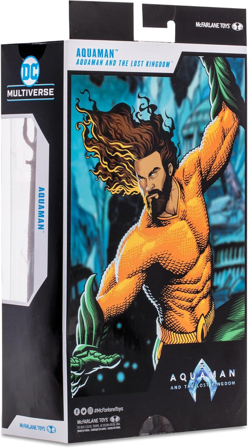 McFarlane Toys - DC Multiverse Aquaman (Aquaman and The Lost Kingdom) 7" Action Figure...