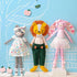 Stephen Joseph, Tiny Dancers Stuffed Doll for Child or Toddler, Toy Room or Kids Bedroom Decor, Fancy Friends Stuffed Animals for Girls & Boys, Li...