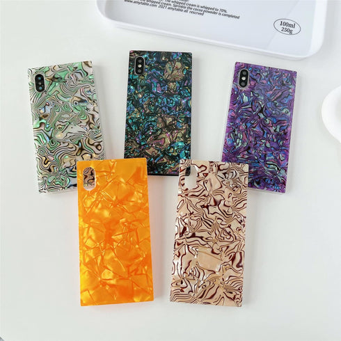 Cocomii Rectangle Case Compatible with iPhone Xs Max - Luxury, Slim, Glossy, Opalescent Pearl, Iridescent Glitter, Easy to Hold, Anti-Scratch, Sho...
