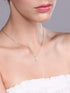 Gem Stone King Unisex 12MM Created Opal Cross Pendant Necklace | 925 Sterling Silver | With 18 Inch Silver Chain...