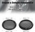 X AUTOHAUX 2pcs 1" Black Car Audio Speaker Cover Mesh Subwoofer Grill Horn Guard Protector...