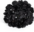 10pcs Hydrangea Silk Flowers Heads with Stems Artificial Hydrangea Flowers for Wedding Home Party Baby Shower Decor (Black)...