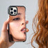 I.C.U. Mirror Cell Case by ICU Designs, iPhone 13 Pro Case (6.1) for Women, & Men, Vanity Mirror for Makeup and Outdoor, Slim Protective TPE Shock...