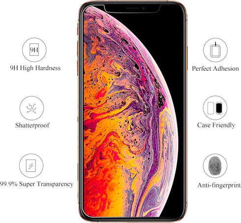 Ailun Screen Protector for iPhone 11 Pro Max/iPhone Xs Max 3 Pack 6.5 Inch 2019/2018 Release Case Friendly Tempered Glass......