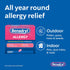 Benadryl Ultratabs Allergy Relief Medicine, 25 mg Diphenhydramine HCl Antihistamine Tablets For Relief of Cold & Allergy Symptoms Like Sneezing, R...