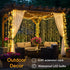 suddus Curtain Lights for Bedroom, 200 Led Hanging String Light Outdoor, Fairy Curtain Lights Indoor for Christmas, Dorm, Wall, Backdrop, Window, ...