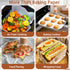200 Pcs Parchment Paper Baking Sheets, 12"x16" Precut Non-Stick Baking Parchment Paper Sheets Bun Sheet Pan Liners.Baking Grilling Air Fryer Steam...