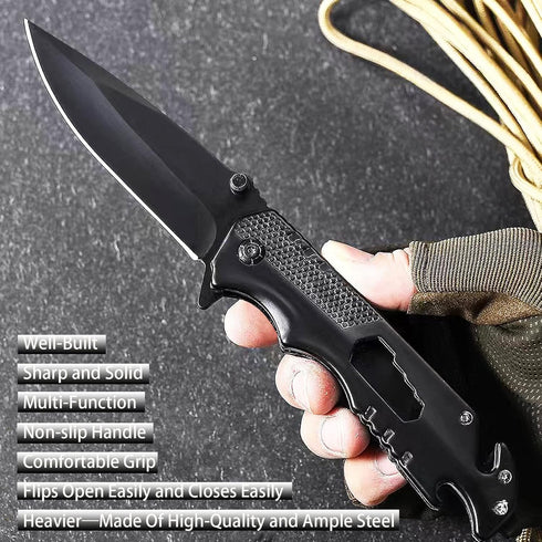 ANXYPGX Pocket Knife for Men,Folding Knife with Stainless Steel 7Cr13Mov 4'' Blade?Knife with Clip for Camping,Hunting,Survival and Outdoor Activi...