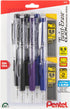 Pentel Twist-Erase Click Mechanical Pencils, (0.9mm), Pack of 6 Pencils + 2 Lead Refills...