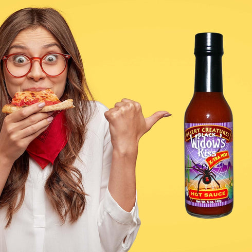 Desert Creatures Habanero Hot Sauce - Black Widows Kiss Extra Hot...